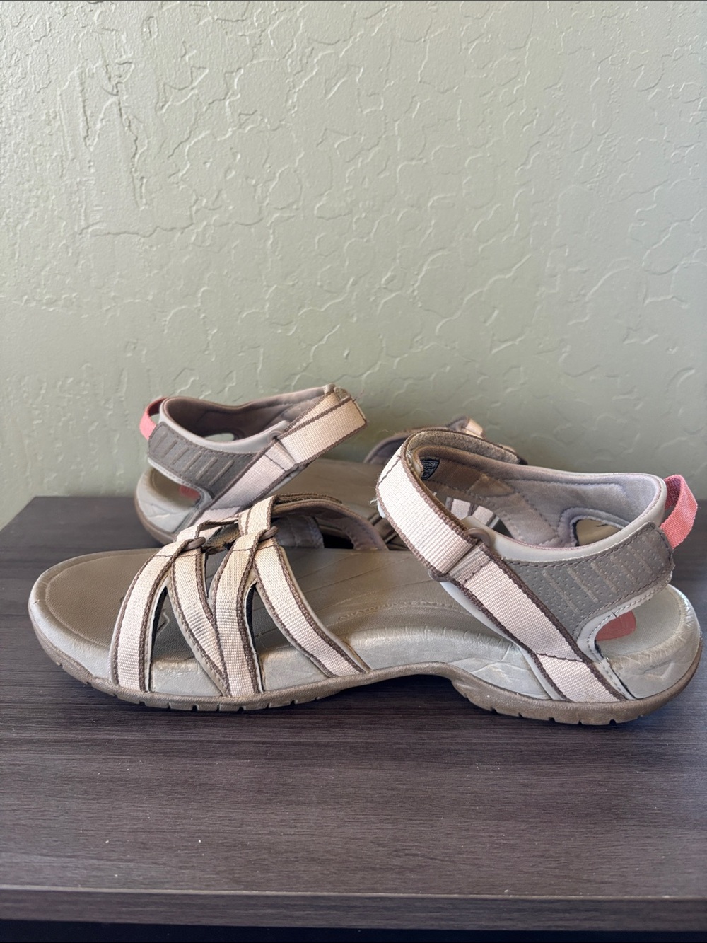 Teva Tirra Cream Tan Water and Hiking Sandal 4266 Size 11 - Picture 6 of 8